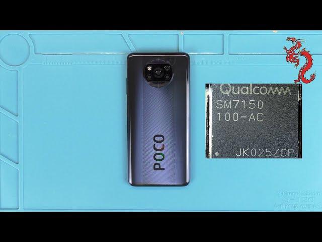 POCO X3 NFC //РАЗБОР смартфона обзор ИЗНУТРИ + Микроскоп