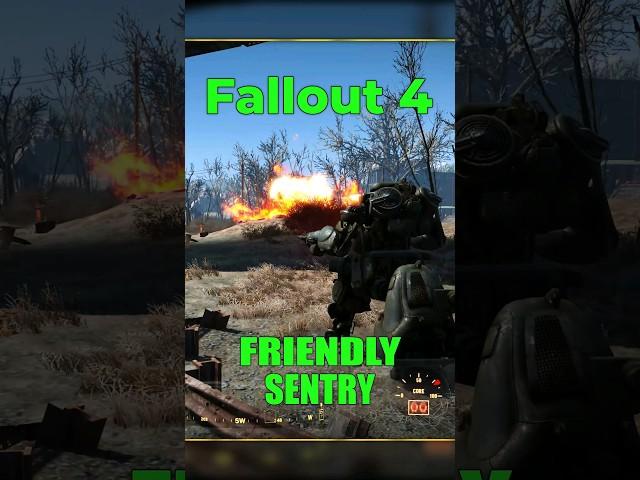 Prototype Sentry Companion? ||  FALLOUT 4  #fallout #fallout4 #shorts #gaming