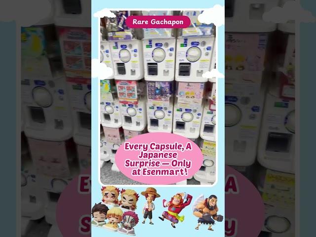Rare Gashapon from Japan? Buy Easily via Esenmart!#gashapon