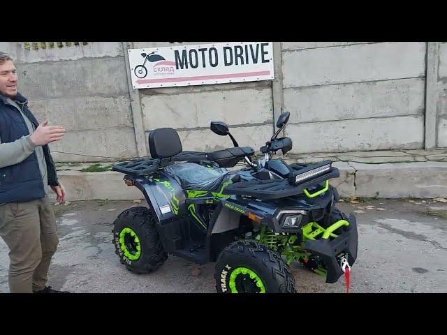 Квадроцикл Motoland Wild Track X 200cc с лебедкой