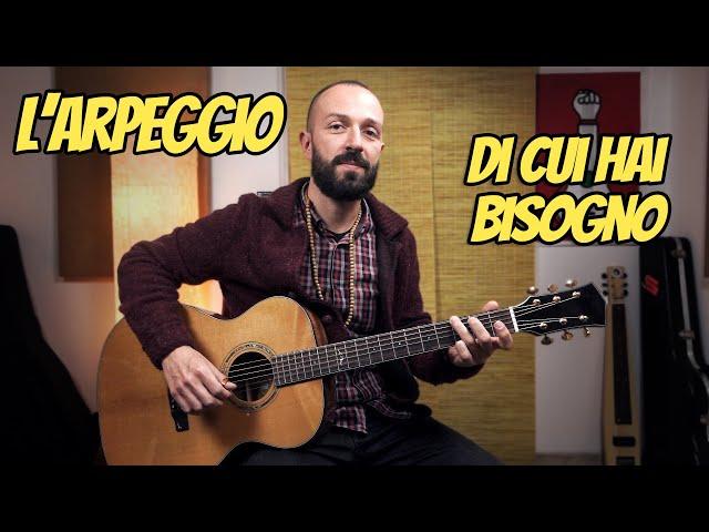 CON QUESTO FACILE ARPEGGIO imparerai anche TUTTI GLI ALTRI | Lezioni di Chitarra