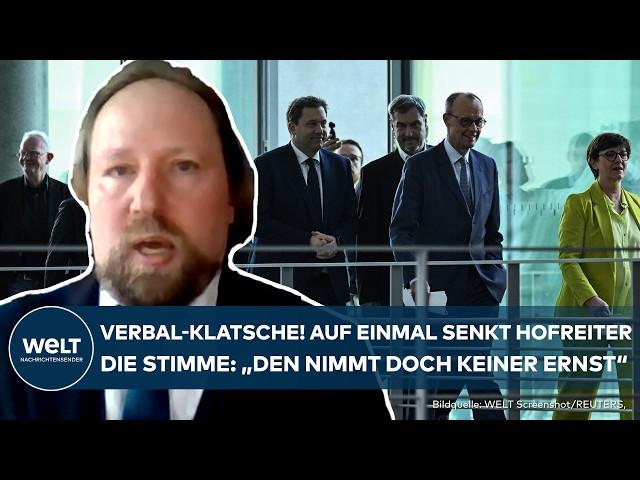 KOALITION WACKELT: Grünen-Politiker Hofreiter über die Gründe! Darum gibt es ein "Nein" zu Schulden