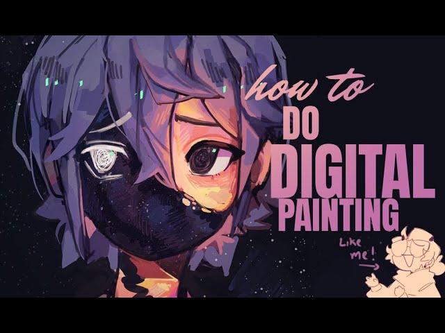 How to do digital painting