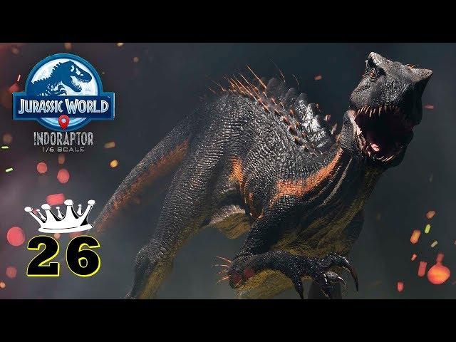 ИНДОРАПТОР 26 уровня Сильнейший Гибрид !!Jurassic World Alive