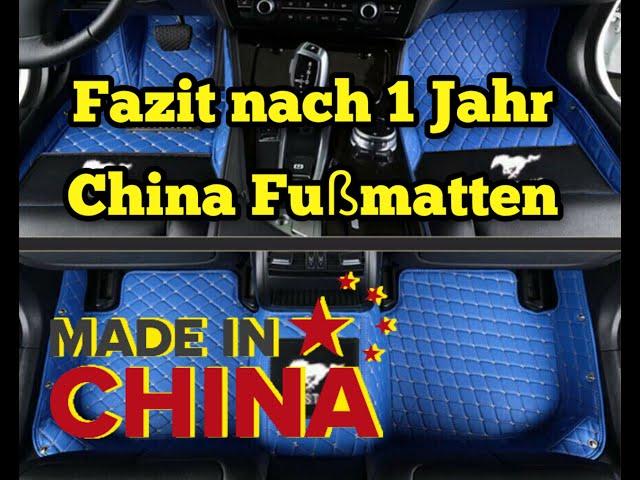 China eBay Wish Fußmatten nach Maß | Montage & Fazit | Mustang & Cayenne | Boostini Club