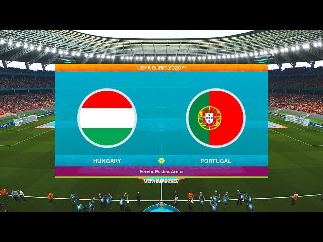 Hungary vs Portugal - 15 June 2021 - UEFA EURO 2020 Gameplay