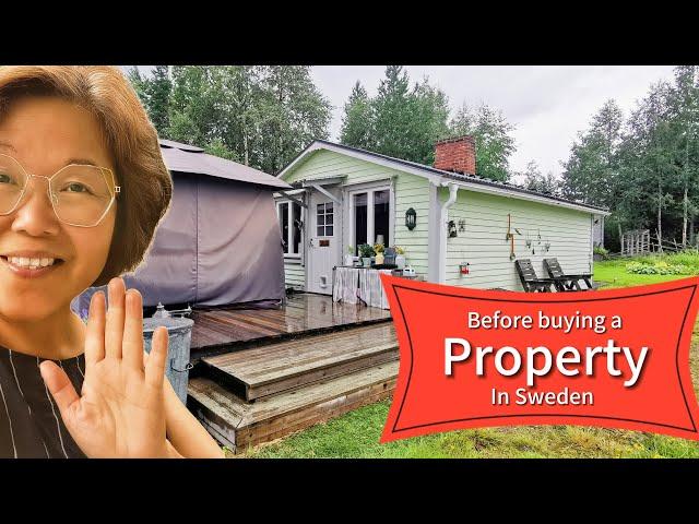 Before you buy a property in Sweden #lifeinsweden #propertyinsweden #sweden