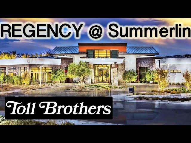 COMPLETE TOUR of The Regency at Summerlin | Toll Brothers | Spectacular 55+ Community