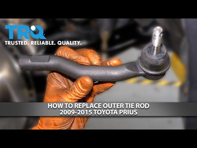 How to Replace Outer Tie Rod 2009-2015 Toyota Prius