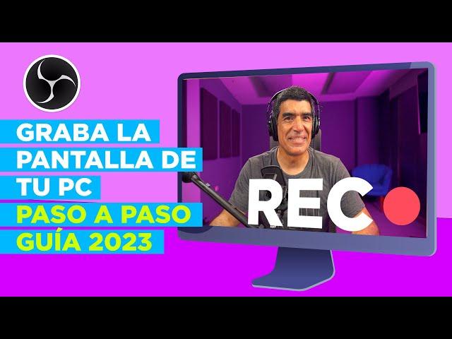 PASO a PASO ► Graba tu PANTALLA asi... Guia 2023