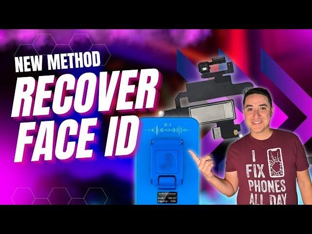 How To Restore Face ID with a NEW Ear Speaker Flex. JC P13 Unbind Step by Step.
