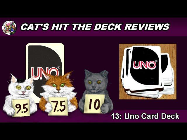 CAT’S HIT THE DECK REVIEW 13: Uno Deck for Tarot (Robbins, International Games, Mattel)