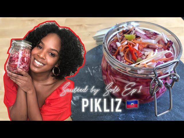 HOW TO MAKE HAITIAN [PINK] PIKLIZ - FIRST YOUTUBE VIDEO | The Haitian Croissant