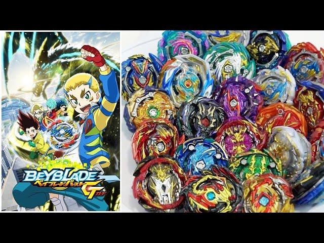 ALL SEASON 4 Beyblade Burst GT/Rise Marathon Battle!