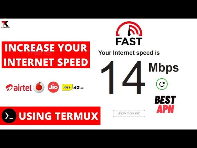 How to increase internet speed using termux | Increase Internet Speed with Termux |jio idea airtel