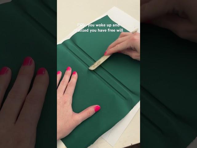 So- why not make all my books into custom editions?  #bookbinding #rebinding #bookbinder #ASMR