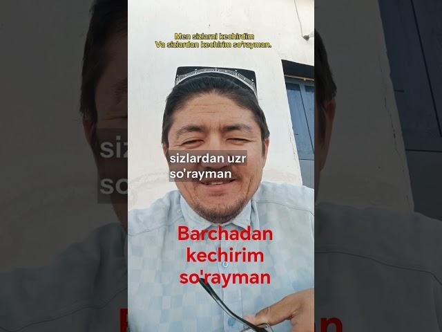 Barchadan kechirim so'rayman #qiziriq #rek #duet #top
