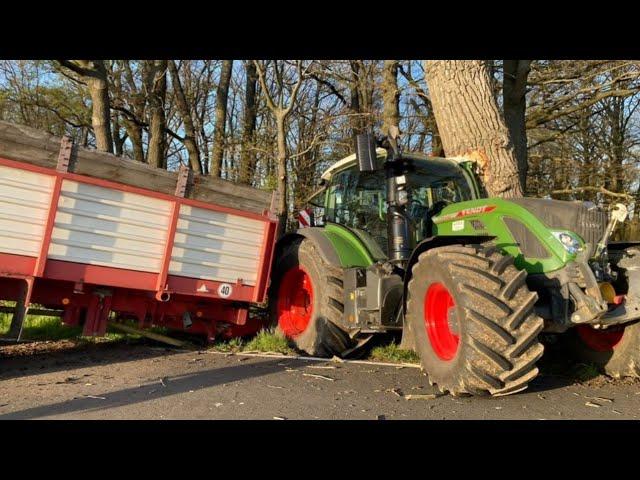 What Is This Fool Doing!? The Road Does Not Forgive Mistakes!! Mega Professional Tractor Driver Fend