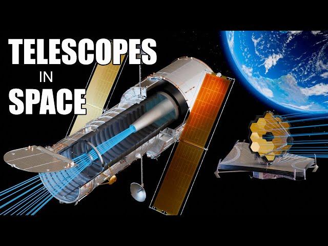 How does a Space Telescope work?  (Hubble and Webb)