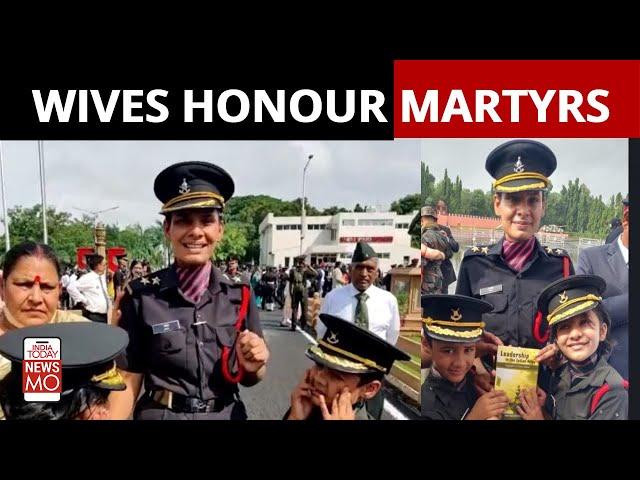 Martyrs Soldiers' Wives Who Joined Indian Armed Forces | NewsMo