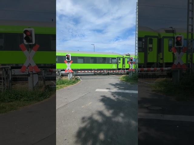 Flixtrain Richtung Hamburg in Hamm