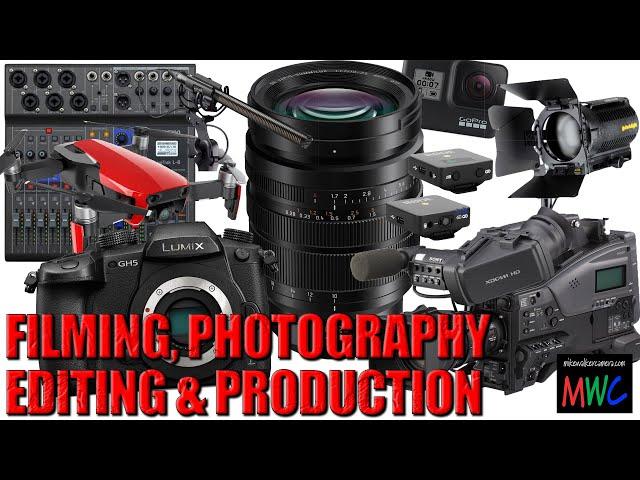 Filming, Editing, Photography & Production. - Panasonic GH5, Sony PMW-350, GoPro Hero 7 & DJI Mavic.