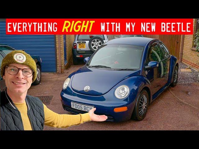 Everything RIGHT with my new New Beetle!