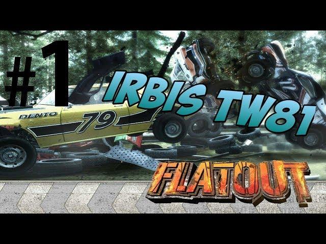 Тест игры FlatOut 1 на планшете Irbis TW81 #1