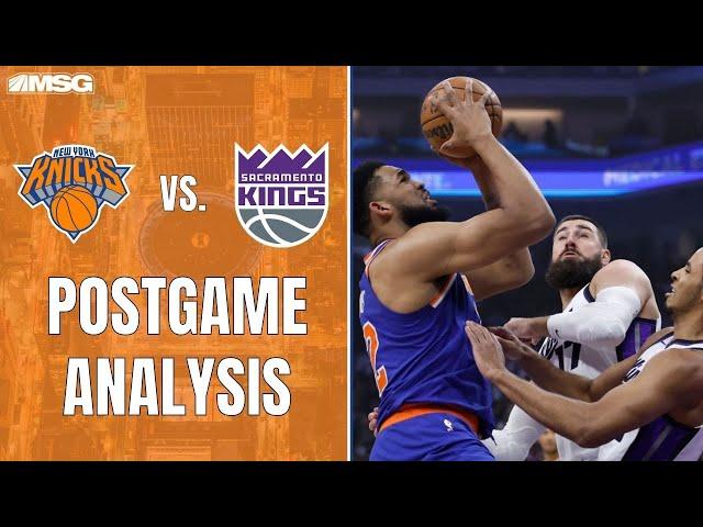 Knicks Bounce Back With Dominant Win Against Kings | New York Knicks