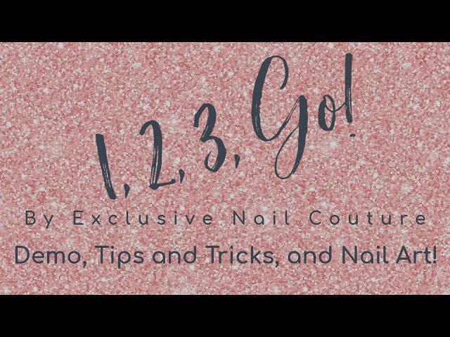 FINALLY Trying Exclusive Nail Couture's 1, 2, 3 Go Nail System! - Watch Me Work in Real-Time!