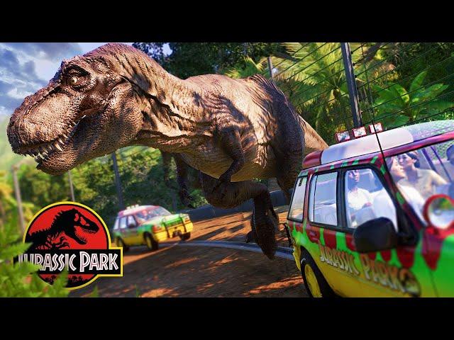 What If Jurassic Park Never Closed Down...? Jurassic World Evolution 2 Park Tour