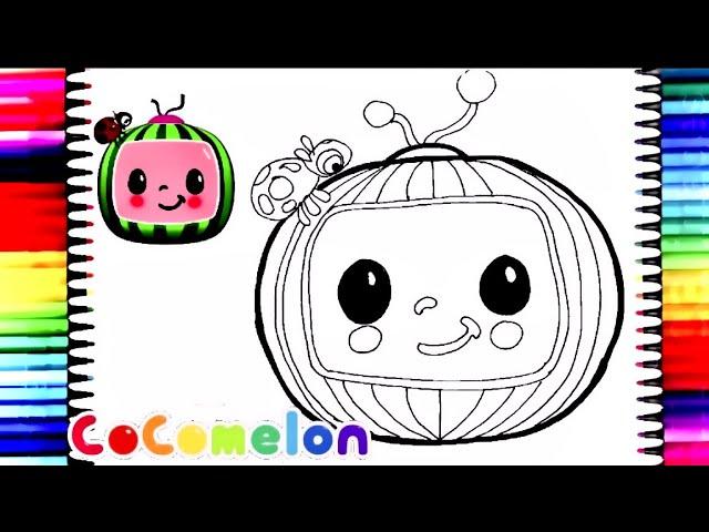 Cocomelon Drawing With Meome Kids | Drawing Videos | Education video For kids