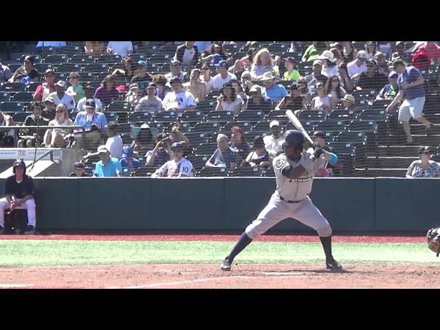 Yankees Prospect Junior Valera   5th Inning Single   Sept 6, 2015