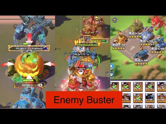 Last War Survival TOP SQUADS Enemy Buster Rampage !