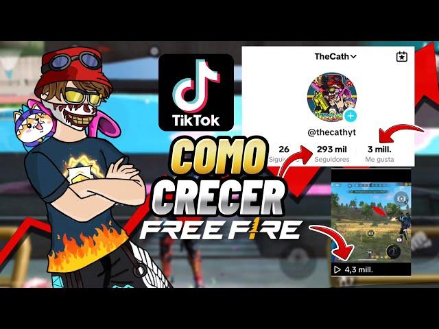  Como CRECER en tiktok y hacer videos virales con contenido de freefire (trucos y consejos)