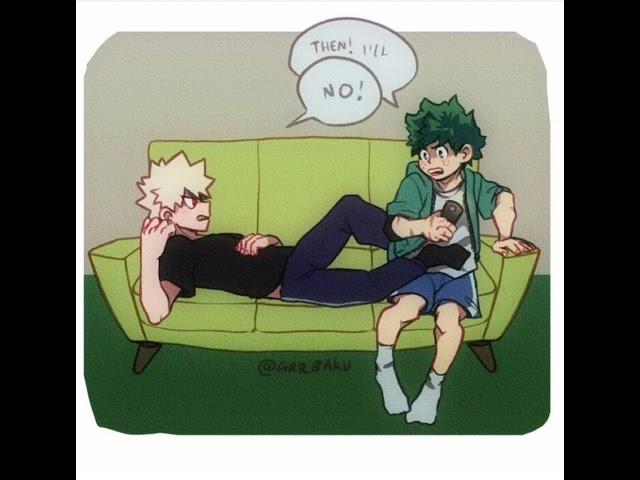 Bakudeku Cute and Funny Comic