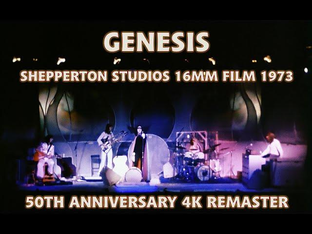 Genesis Shepperton Studios Live 1973 16mm Film - 50th Anniversary Remaster (4K)