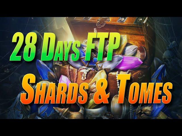 A month in the FTP life - Shards and Tomes | Raid Shadow Legends | Raid Shadow Legends