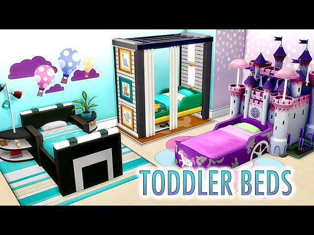 5 Toddler Bed Ideas / The Sims 4 Base Game / 5 Идей Детских кроватей / Симс 4 Базовая Игра