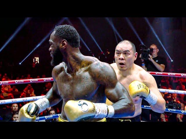 BRUTAL KNOCKOUT! Deontay Wilder (USA) vs Zhilei Zhang (China) | Boxing Full Fight Highlights HD