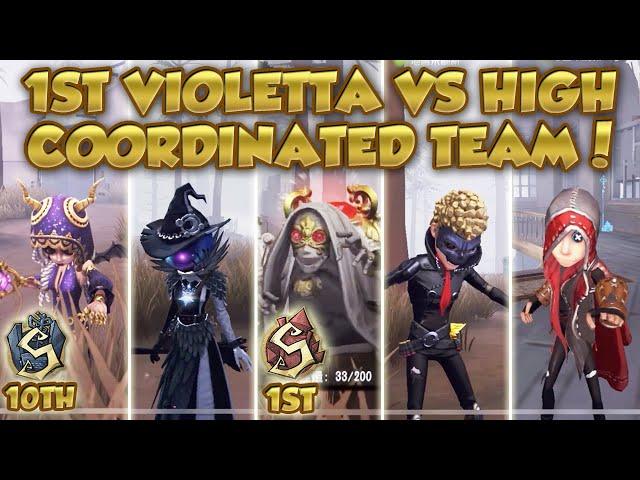 #11 How 1st Violetta Play Against Coordinated Team! | Eversleeping Town l | Identity V | 第五人格 | 제5인격