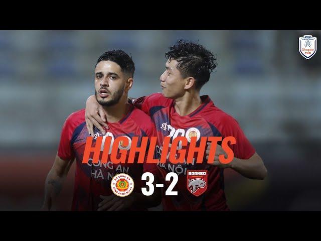  CÔNG AN HÀ NỘI FC 3-2 BORNEO FC SAMARINDA  | #SHOPEECUP 2024/2025