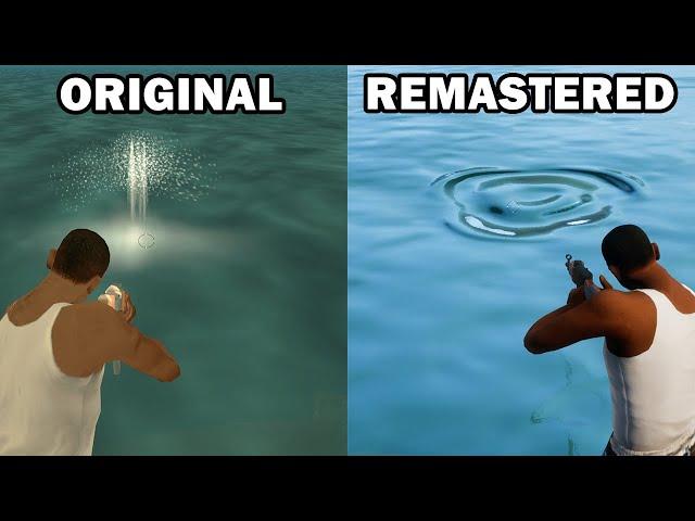 GTA San Andreas Original VS Remastered