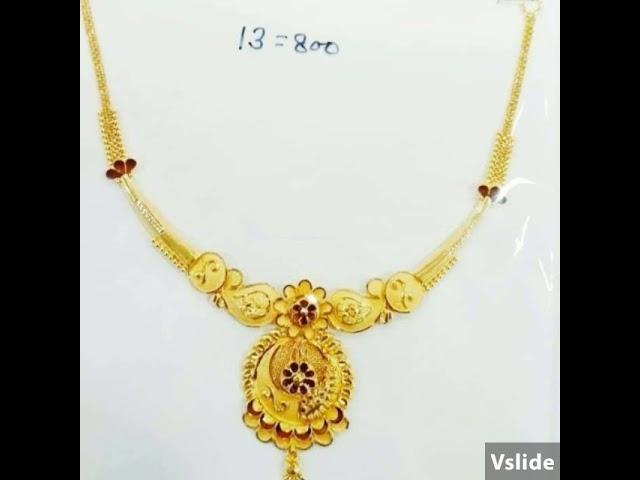 Gold jewelery made by Lamba Jeweller