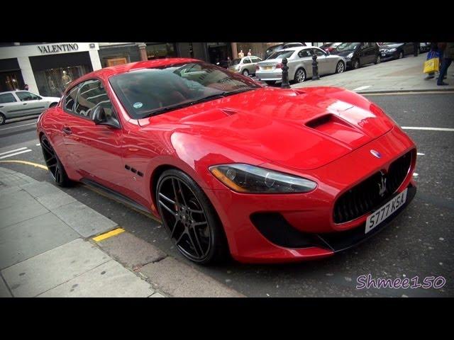 Maserati Granturismo S Novitec Tridente - Startup and Acceleration