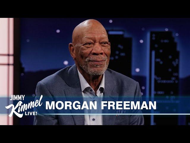 Morgan Freeman on Old White Men Presidents, Shawshank’s 30th Anniversary & He Narrates a Funny Video