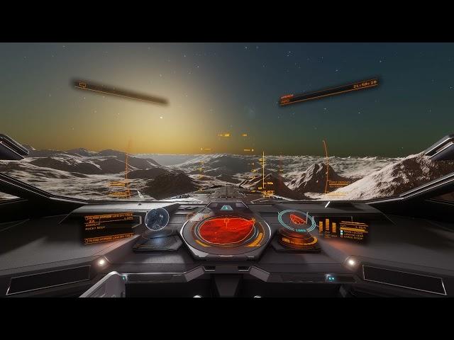 Elite Dangerous Odyssey planetary landing @ RTX3080 everything Ultra