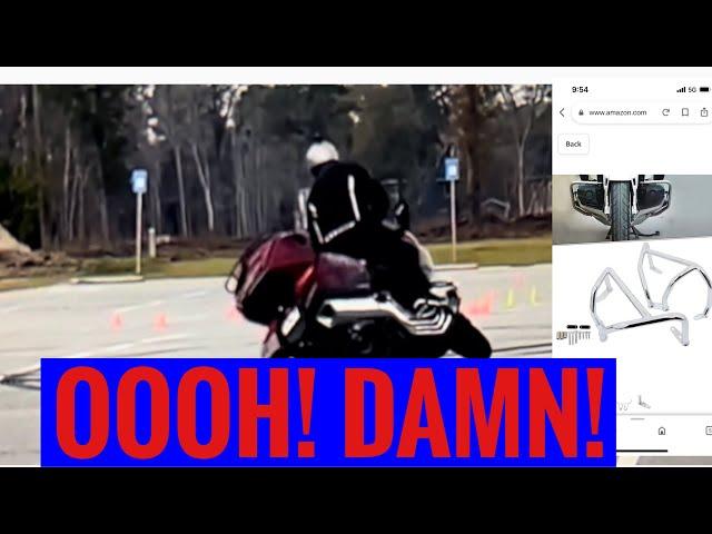 2018+ Honda Goldwing Drop protection. Don’t let this happen to you?