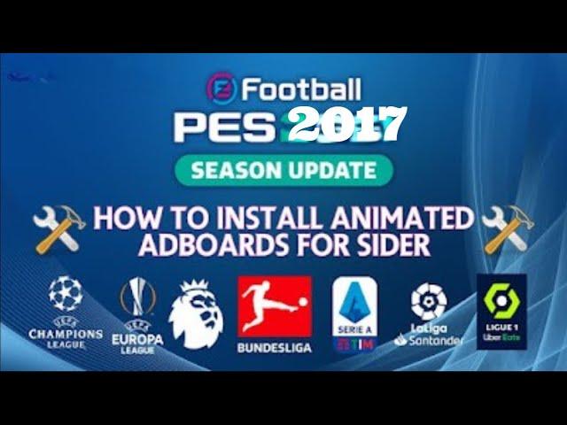 PES 2017 HOW TO INSTALL ADDBOARD IN SIDER X V.3 2024