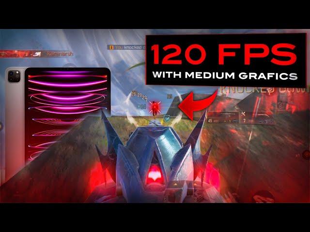 IPAD PRO M2 (MEDIUM GRAPHICS + 120FPS) GAMEPLAY | 6 FINGER CLAW | COD MOBILE !!